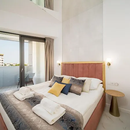 Apartmán Ans Hanza Tower With Private Jacuzzi - Swimming Pool, Sauna, Jacuzzi, Viewing Terrace