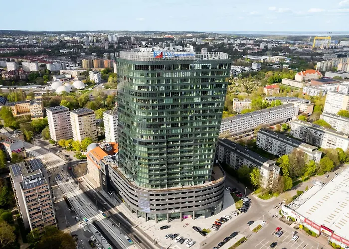 Ans Hanza Tower With Private Jacuzzi - Swimming Pool, Sauna, Jacuzzi, Viewing Terrace Szczecin